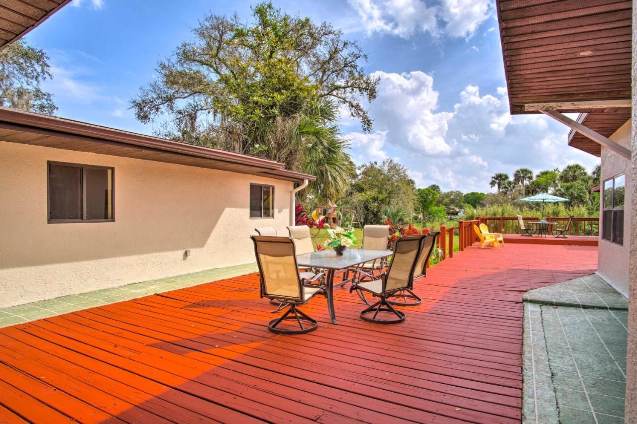 Cozy Melbourne Home With Deck And Pool 5 Mi To Beach! Exterior foto