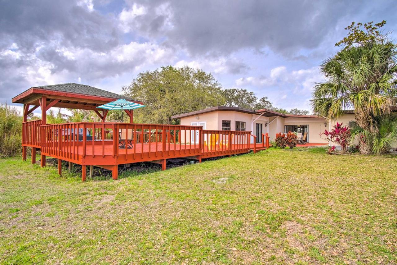 Cozy Melbourne Home With Deck And Pool 5 Mi To Beach! Exterior foto