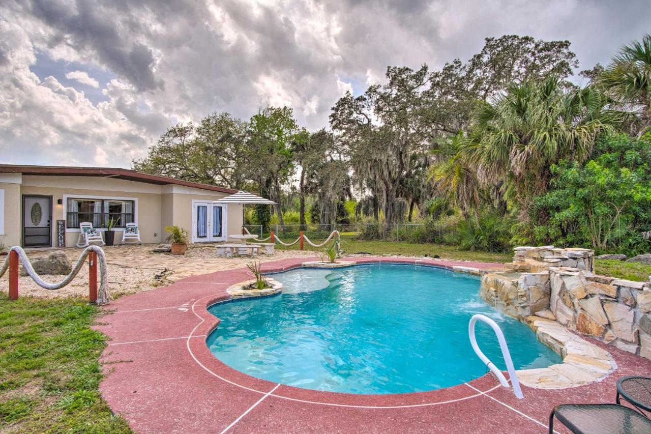 Cozy Melbourne Home With Deck And Pool 5 Mi To Beach! Exterior foto